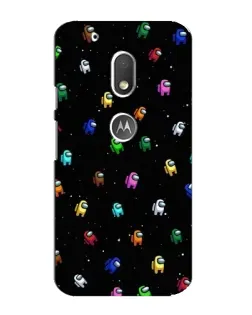 Чехол для Motorola MOTO G4 Play с картинкой «Экипаж Among Us» Чехол для Motorola MOTO G4 Play с картинкой «Экипаж Among Us»