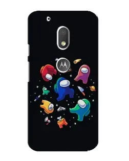 Чехол для Motorola MOTO G4 Play с картинкой «Among Us космос»