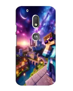 Чехол для Motorola MOTO G4 Play с картинкой «Стив и космос» Чехол для Motorola MOTO G4 Play с картинкой «Стив и космос»