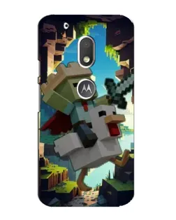 Чехол для Motorola MOTO G4 Play с картинкой «Стив и гусь» Чехол для Motorola MOTO G4 Play с картинкой «Стив и гусь»