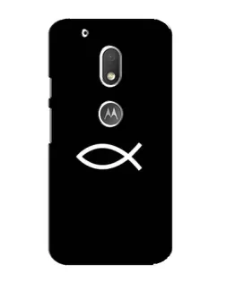 Чохол для Motorola MOTO G4 Play з картинкою «Символ риби Jesus»