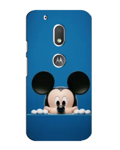 Чохол для Motorola MOTO G4 Play з картинкою «Міккі виглядає» Чохол для Motorola MOTO G4 Play з картинкою «Міккі виглядає»