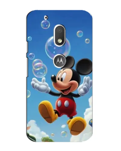 Чохол для Motorola MOTO G4 Play з картинкою «Mickey та мильні бульбашки» Чохол для Motorola MOTO G4 Play з картинкою «Mickey та мильні бульбашки»