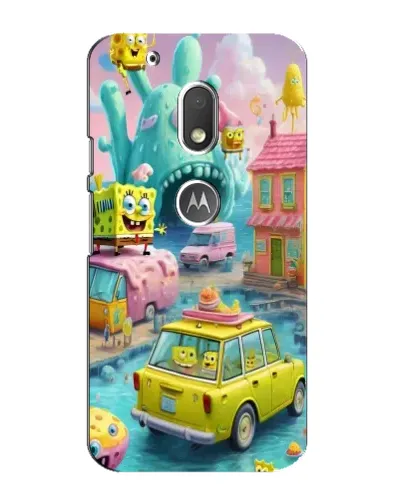 Чехол для Motorola MOTO G4 Play с картинкой «Монстр-трак приключения»