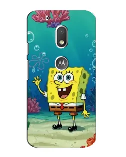 Чехол для Motorola MOTO G4 Play с картинкой «Подводный привет»