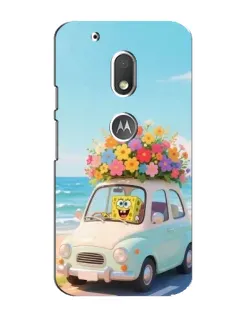 Чехол для Motorola MOTO G4 Play с картинкой «Автомобильное путешествие»