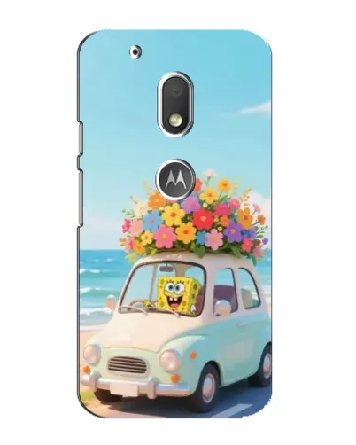 Чехол для Motorola MOTO G4 Play с картинкой «Автомобильное путешествие»
