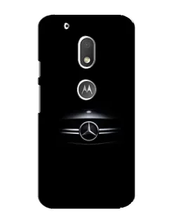 Чехол для Motorola MOTO G4 Play с картинкой «Mercedes — абстрактные линии»