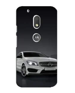 Чехол для Motorola MOTO G4 Play с картинкой «Mercedes AMG GT Silver»