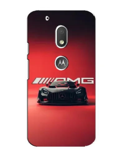 Чехол для Motorola MOTO G4 Play с картинкой «Mercedes AMG — красная линия»