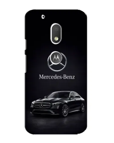 Чехол для Motorola MOTO G4 Play с картинкой «Mercedes — решетка радиатора»