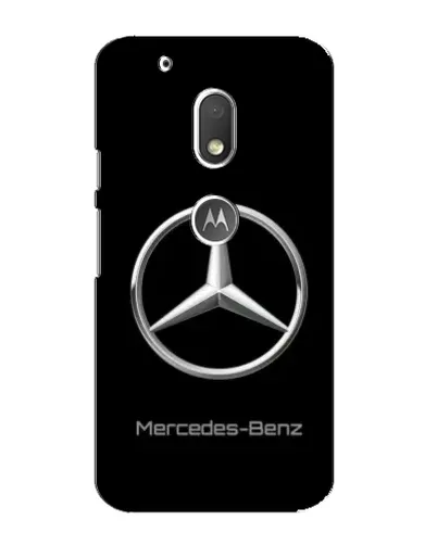 Чехол для Motorola MOTO G4 Play с картинкой «Mercedes Silver Logo»