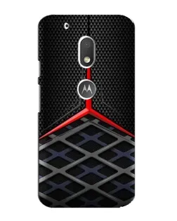 Чехол для Motorola MOTO G4 Play с картинкой «Mercedes Carbon Grid»