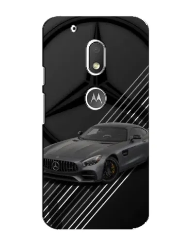 Чехол для Motorola MOTO G4 Play с картинкой «Mercedes AMG — графика»