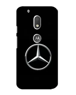 Чехол для Motorola MOTO G4 Play с картинкой «Mercedes классический лого»
