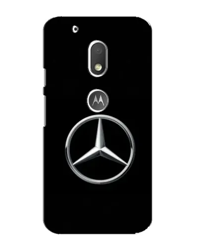 Чехол для Motorola MOTO G4 Play с картинкой «Mercedes классический лого»