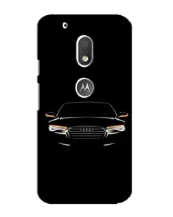 Чохол для Motorola MOTO G4 Play з картинкою «Audi — нічний контур»