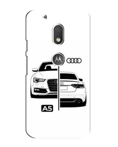 Чохол для Motorola MOTO G4 Play з картинкою «Audi — контрастний дизайн» Чохол для Motorola MOTO G4 Play з картинкою «Audi — контрастний дизайн»
