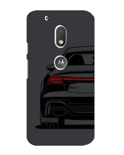 Чохол для Motorola MOTO G4 Play з картинкою «Задня частина Audi — арт»