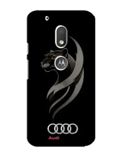 Чохол для Motorola MOTO G4 Play з картинкою «Графіка — пантера та Audi»