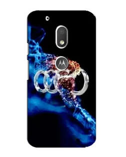 Чохол для Motorola MOTO G4 Play з картинкою «Енергія лого Audi»