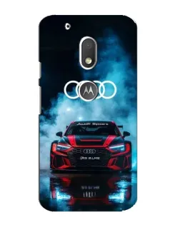 Чохол для Motorola MOTO G4 Play з картинкою «Audi Sport — неон»