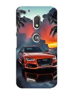 Чохол для Motorola MOTO G4 Play з картинкою «Audi — захід сонця»