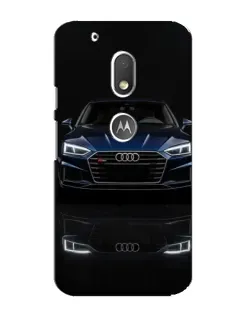 Чохол для Motorola MOTO G4 Play з картинкою «Audi — нічне відображення»