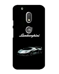 Чехол для Motorola MOTO G4 Play с картинкой «Логотип Lamborghini классика»