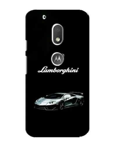 Чехол для Motorola MOTO G4 Play с картинкой «Логотип Lamborghini классика»
