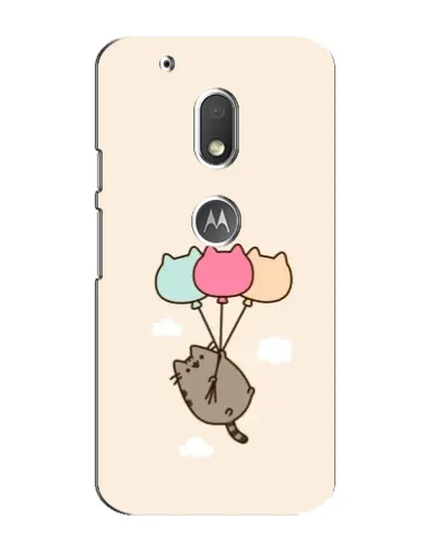 Чехол для Motorola MOTO G4 Play с картинкой «Пушин на шариках»