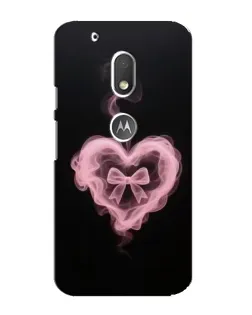 Чехол для Motorola MOTO G4 Play с картинкой «Дымчатое сердце» Чехол для Motorola MOTO G4 Play с картинкой «Дымчатое сердце»