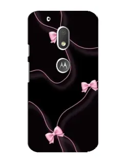 Чохол для Motorola MOTO G4 Play з картинкою «Рожеві стрічки»
