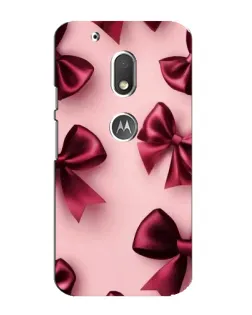 Чохол для Motorola MOTO G4 Play з картинкою «Бордовий атлас»