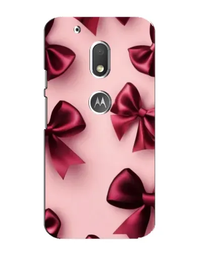 Чохол для Motorola MOTO G4 Play з картинкою «Бордовий атлас»