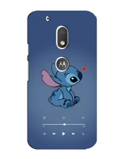 Чехол для Motorola MOTO G4 Play с картинкой «Музыкальный Stitch»