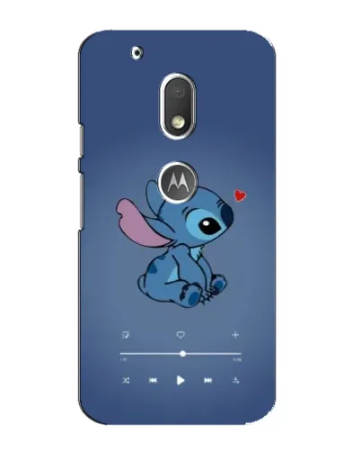 Чехол для Motorola MOTO G4 Play с картинкой «Музыкальный Stitch»