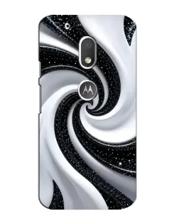 Чехол для Motorola MOTO G4 Play с картинкой «Черно-белая спираль» Чехол для Motorola MOTO G4 Play с картинкой «Черно-белая спираль»