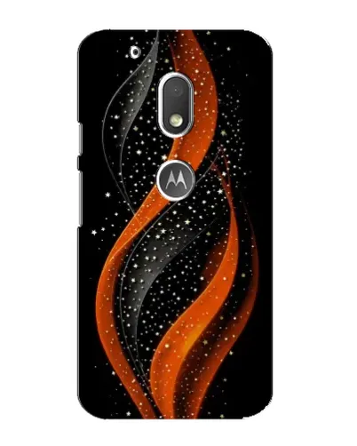 Чехол для Motorola MOTO G4 Play с картинкой «Огненная звездная волна»