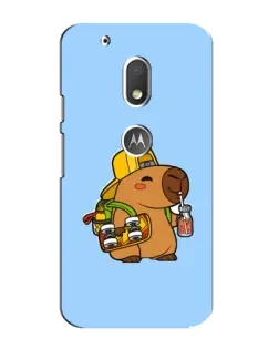 Чехол для Motorola MOTO G4 Play с картинкой «Капибара на скейте» Чехол для Motorola MOTO G4 Play с картинкой «Капибара на скейте»