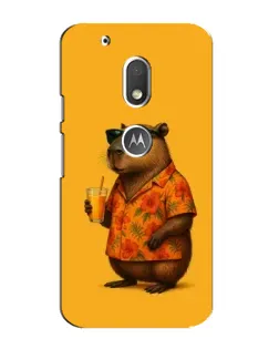 Чехол для Motorola MOTO G4 Play с картинкой «Капибара на отдыхе» Чехол для Motorola MOTO G4 Play с картинкой «Капибара на отдыхе»