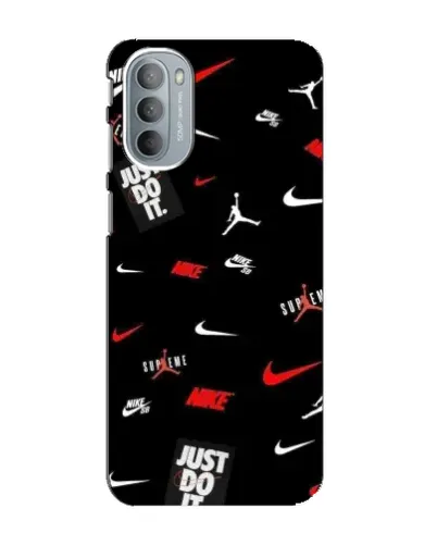 Чехол для Motorola MOTO G41 с картинкой «Nike Mix Pattern»