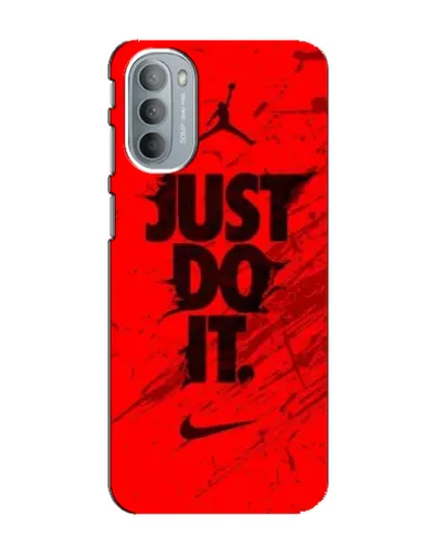 Чехол для Motorola MOTO G41 с картинкой «Nike Just Do It»