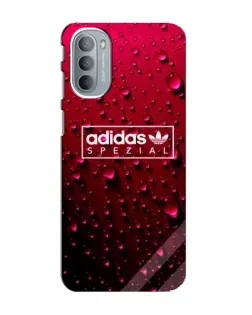 Чехол для Motorola MOTO G41 с картинкой «Adidas Gold Marble»