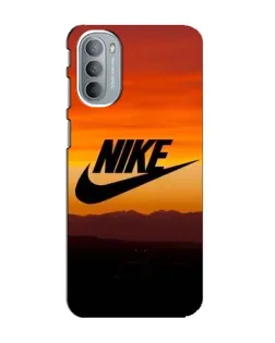 Чехол для Motorola MOTO G41 с картинкой «Nike — вечерний горизонт»
