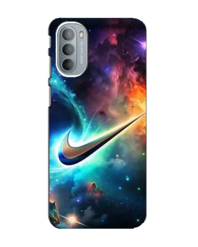 Чехол для Motorola MOTO G41 с картинкой «Космический Nike Swoosh» Чехол для Motorola MOTO G41 с картинкой «Космический Nike Swoosh»