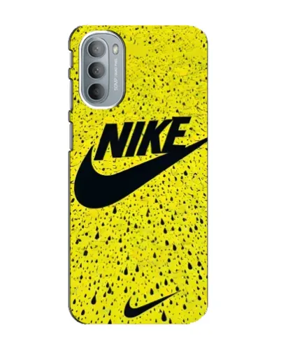 Чехол для Motorola MOTO G41 с картинкой «Желтый текстурный Nike» Чехол для Motorola MOTO G41 с картинкой «Желтый текстурный Nike»