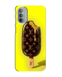 Чехол для Motorola MOTO G41 с картинкой «Мороженое от LV»