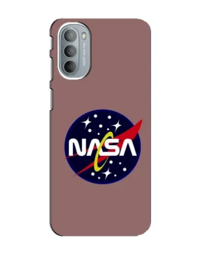 Чехол для Motorola MOTO G41 с картинкой «NASA — ретро космос»