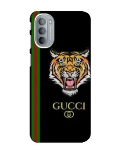 Чехол для Motorola MOTO G41 с картинкой «Тигр Gucci»